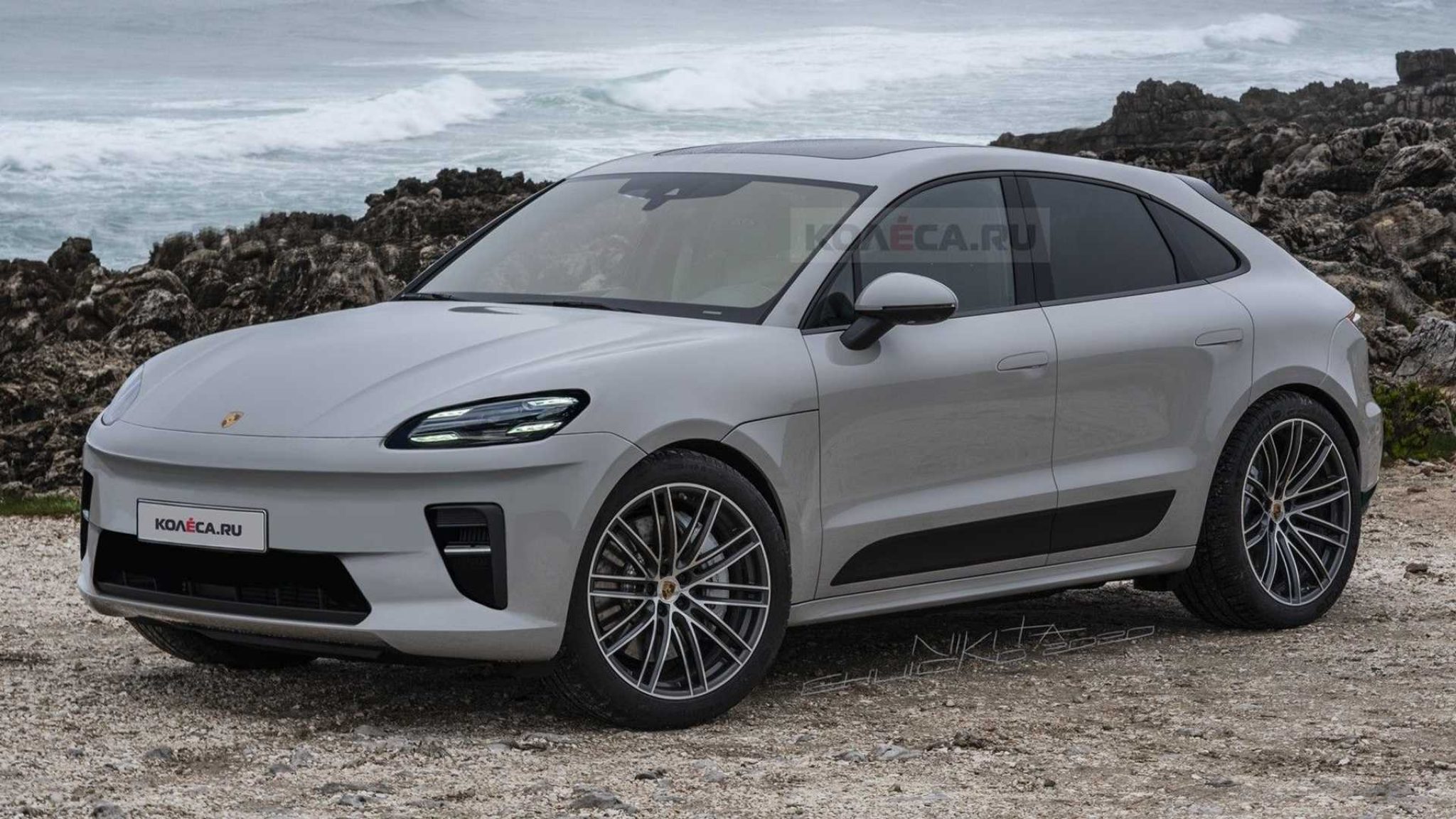 Bald erhältlich … Porsche Macan Electro 20210319 Neue Modelle Autos